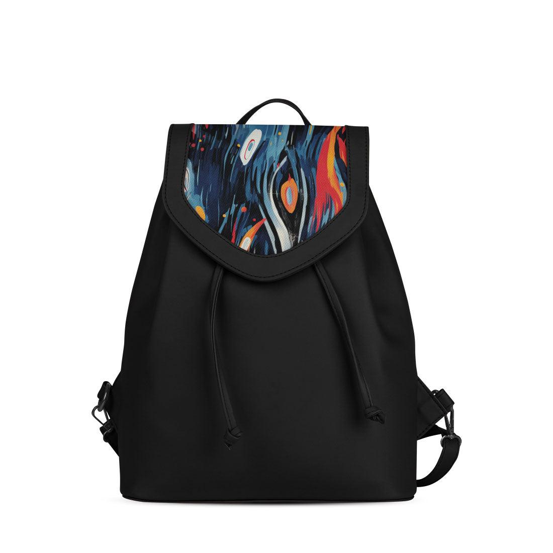 Black City Serenade Backpack Aquatic Allure - CANVAEGYPT