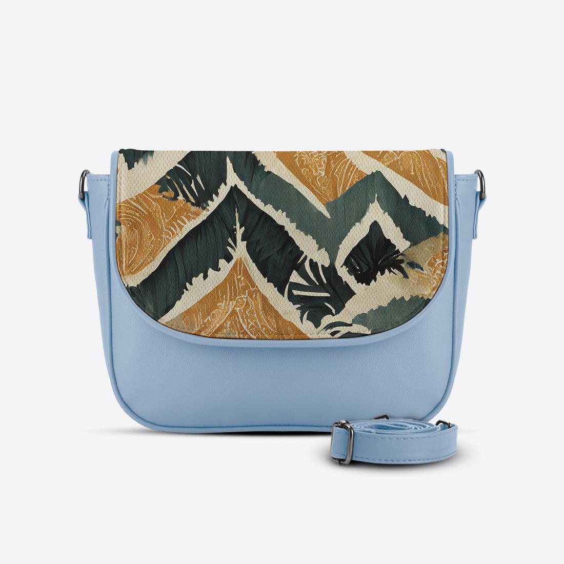 Blue Messenger Crossbody Shapes - CANVAEGYPT