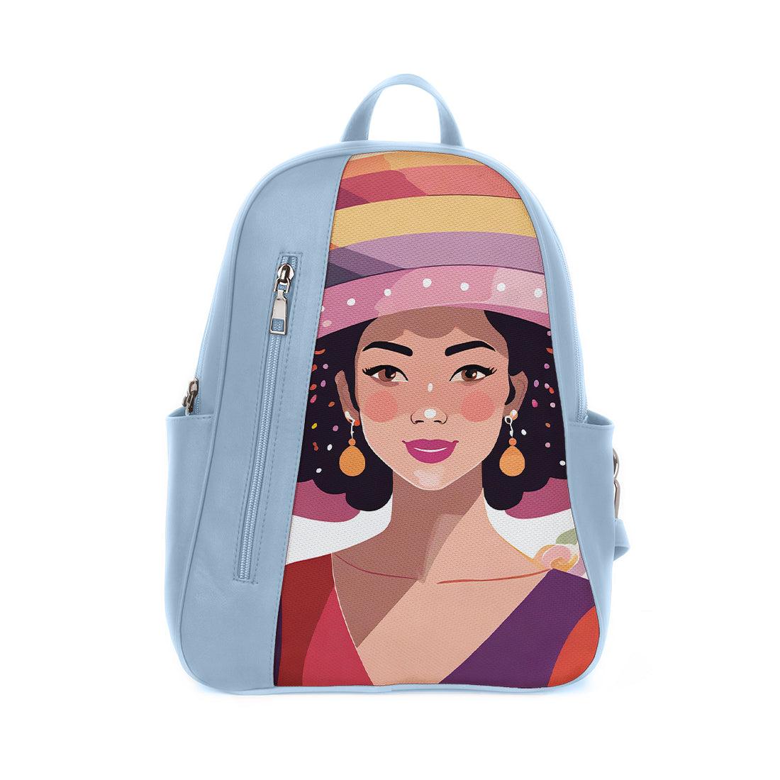 Blue Mixed Backpack Diva - CANVAEGYPT