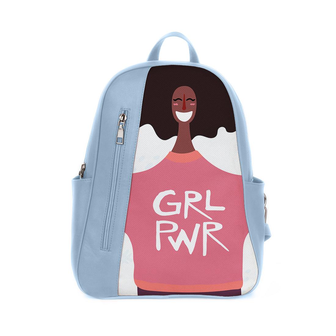 Blue Mixed Backpack GRL PWR - CANVAEGYPT