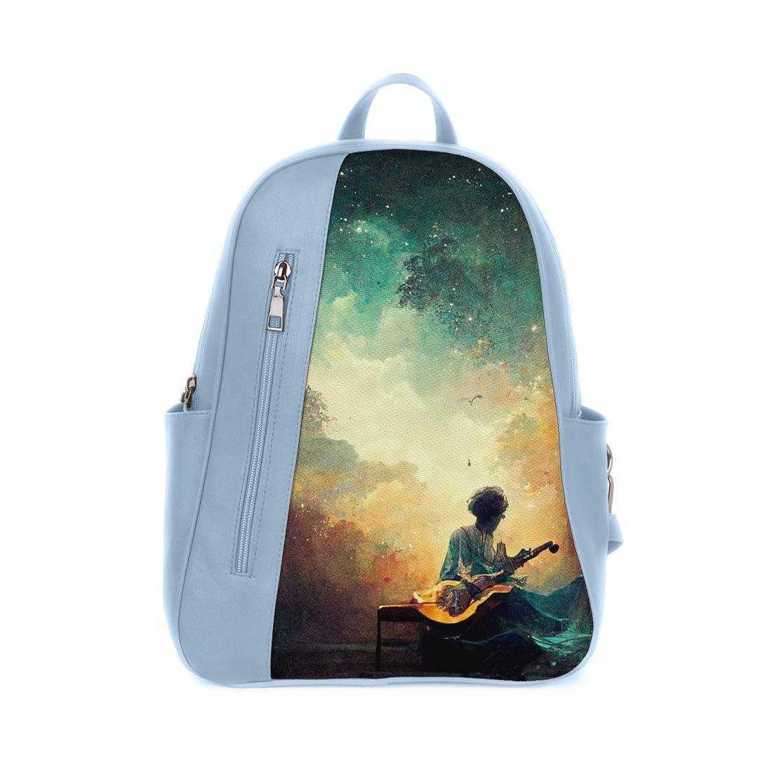 Blue Mixed Backpack Guitar - CANVAEGYPT