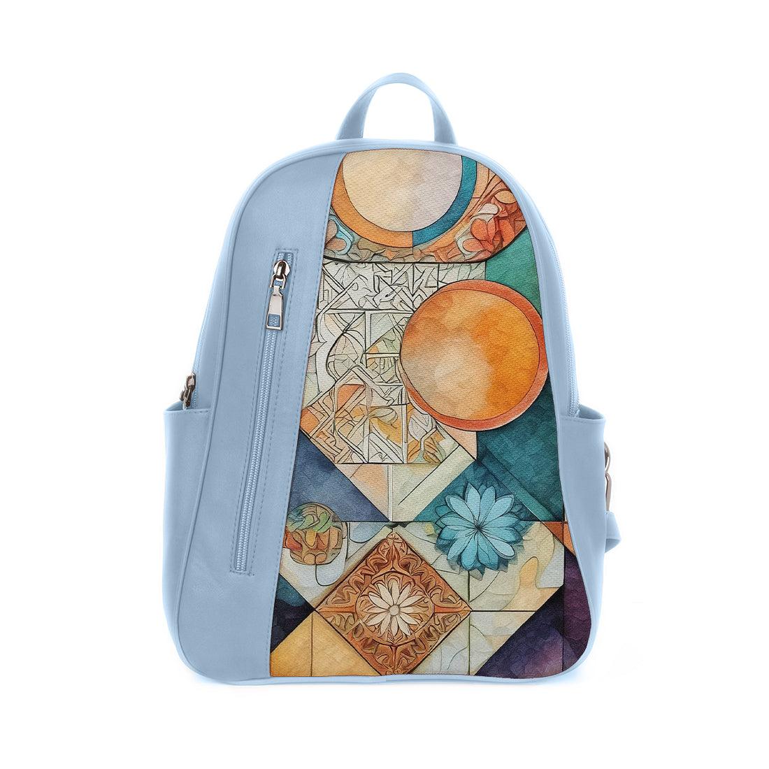 Blue Mixed Backpack Shape - CANVAEGYPT