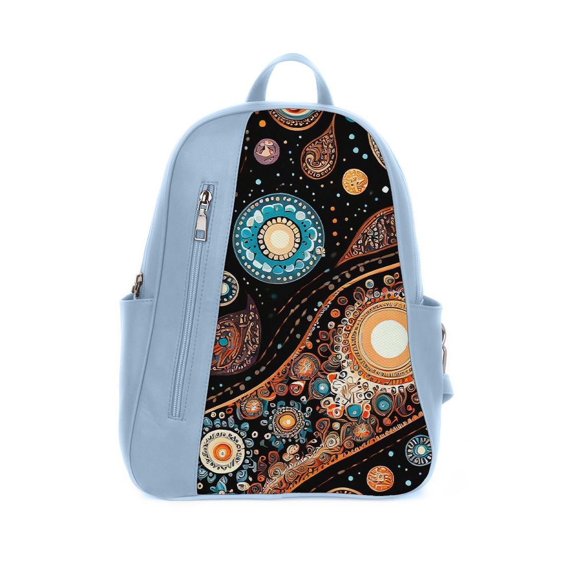 Blue Mixed Backpack Spiral - CANVAEGYPT