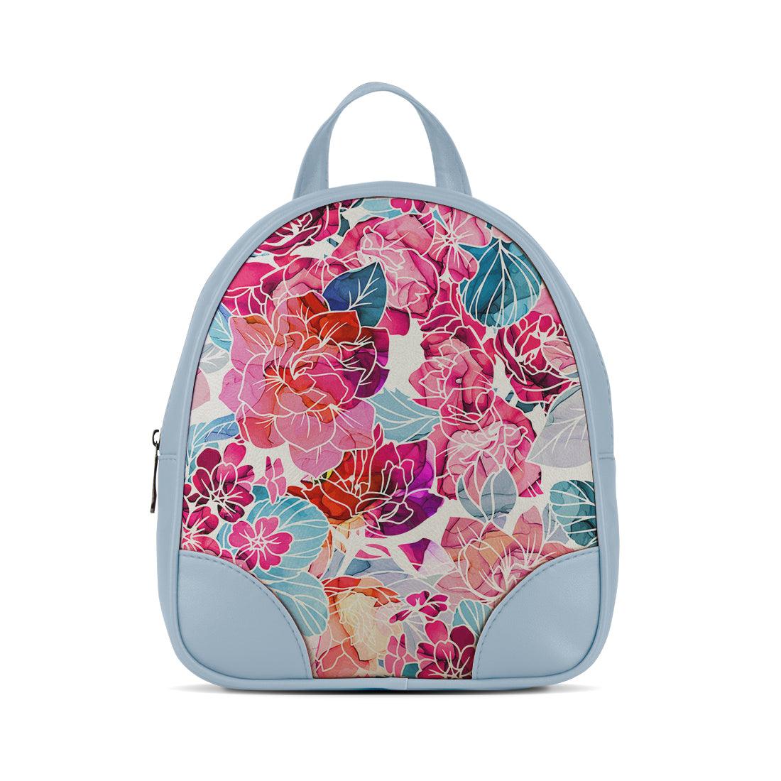 Blue O Mini Backpacks Roses - CANVAEGYPT