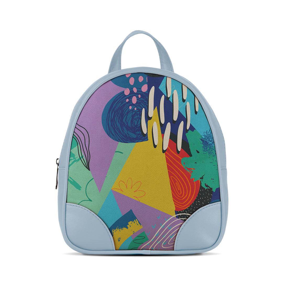 Blue O Mini Backpacks Seamless Abstract - CANVAEGYPT