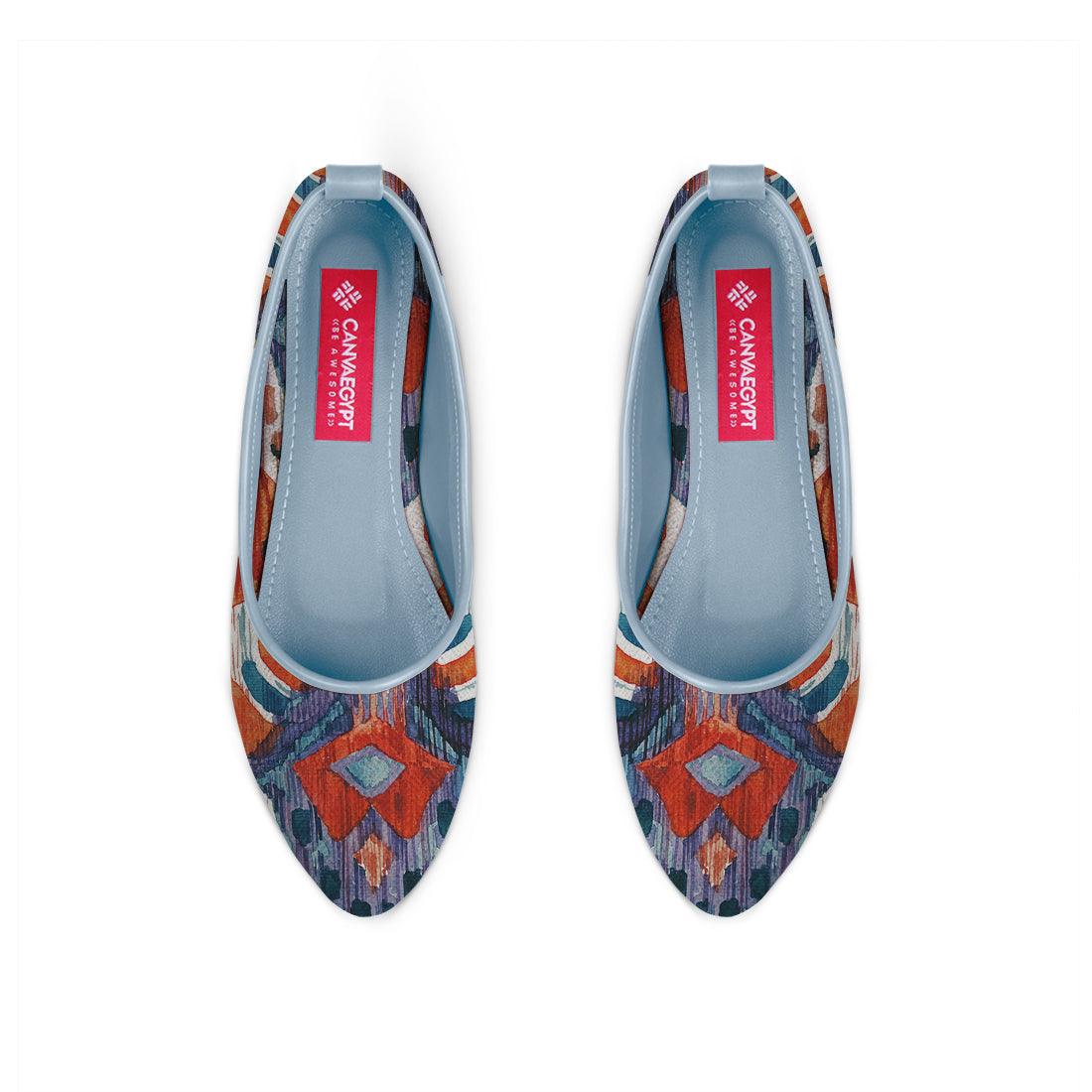 Blue Round Toe Shoe Crush - CANVAEGYPT