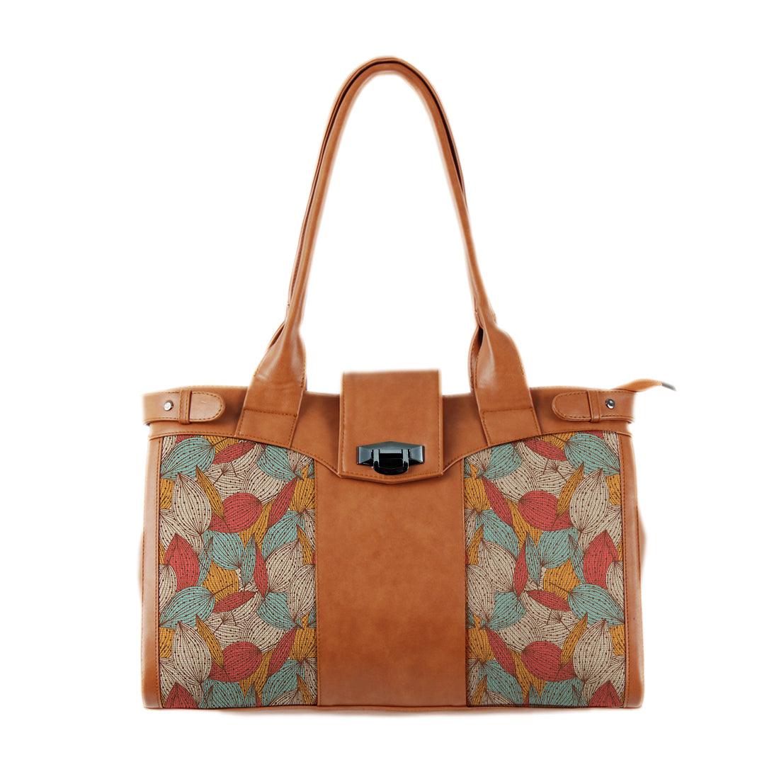 Double Handle Large Bag Romantic autumn - CANVAEGYPT