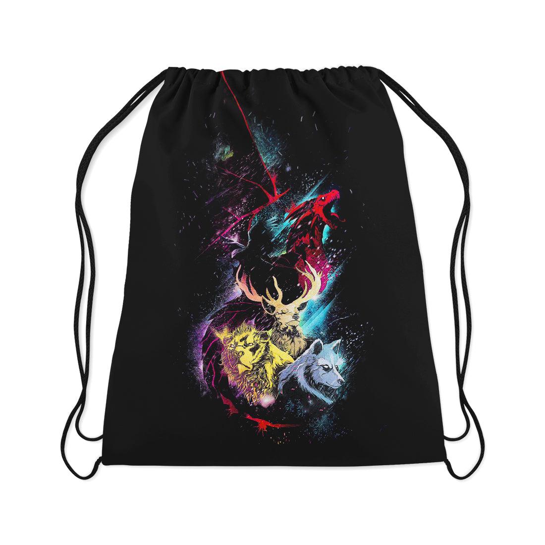 Drawstring Bag Abstract animals - CANVAEGYPT