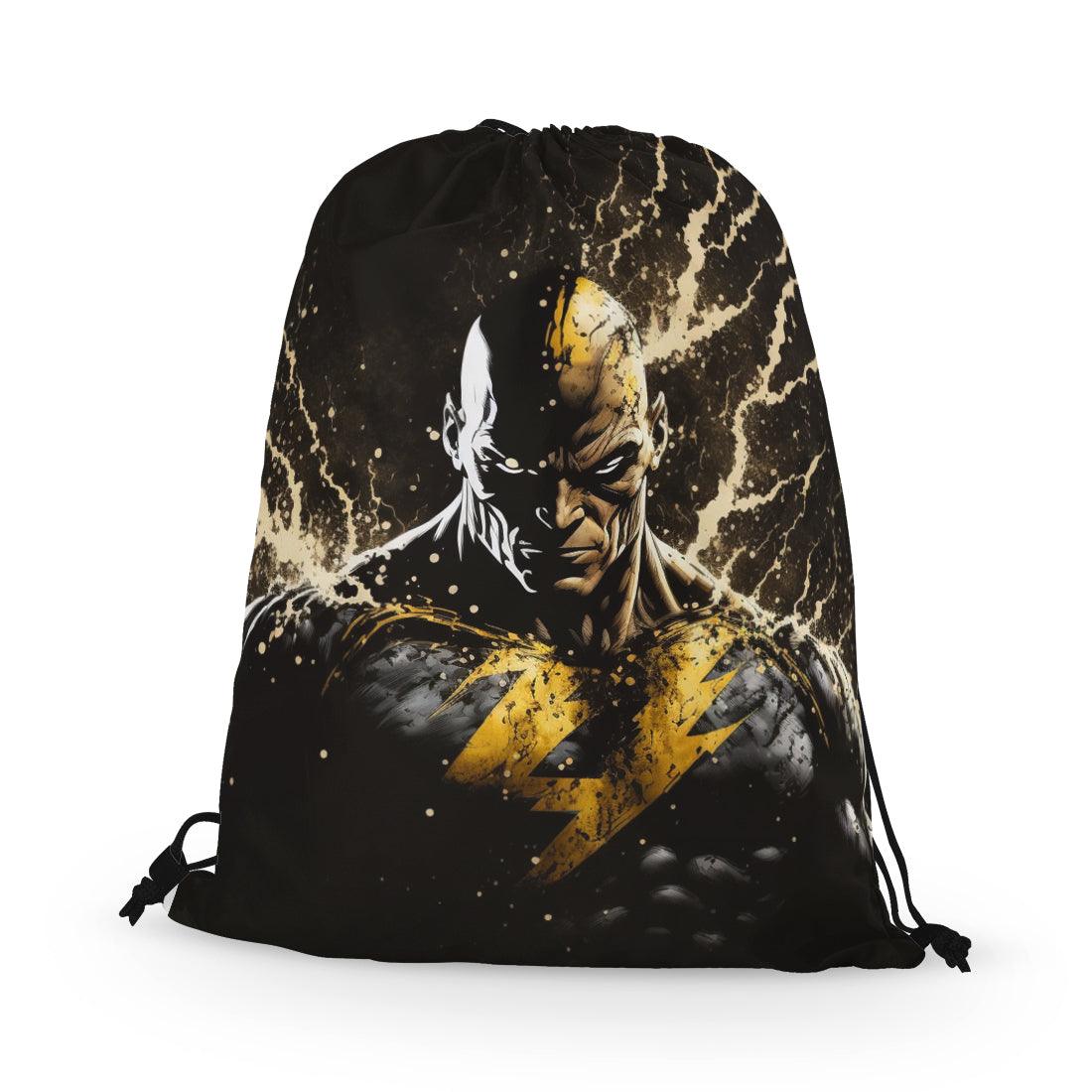 Drawstring Bag Black Adam - CANVAEGYPT