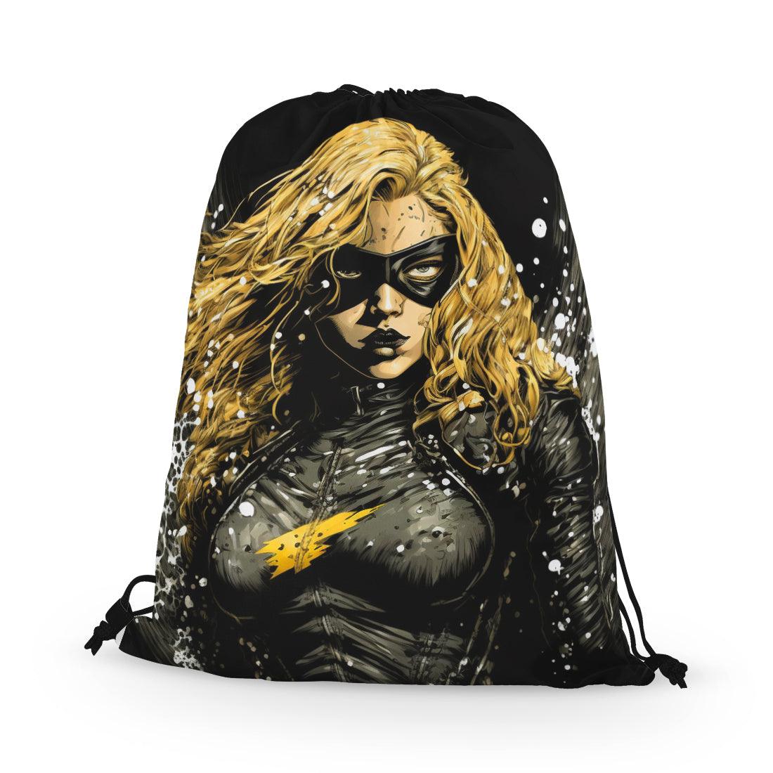 Drawstring Bag Black Canary - CANVAEGYPT