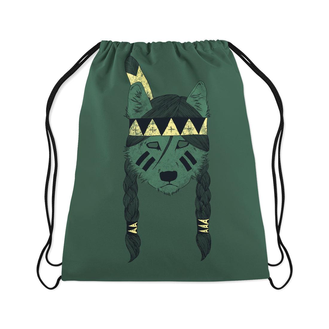 Drawstring Bag Green skin - CANVAEGYPT