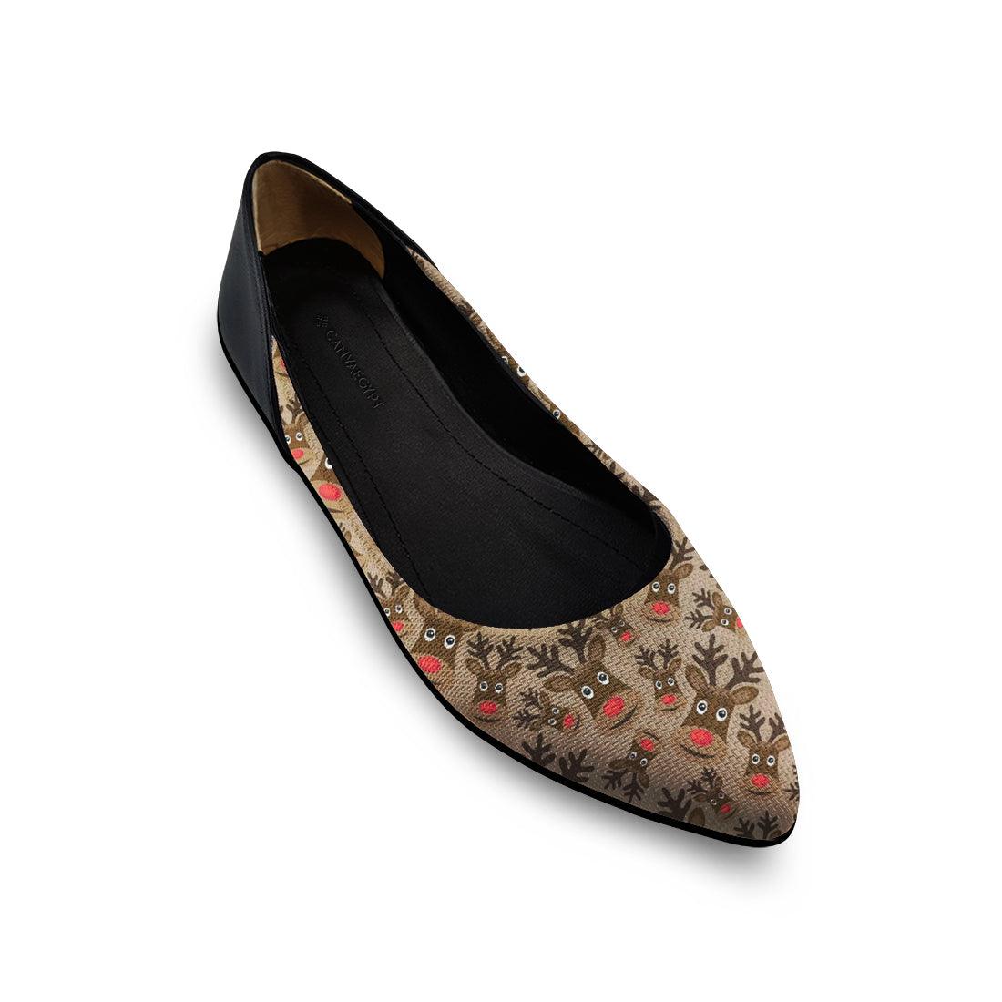 Flat Women's Shoe Happy Deer - CANVAEGYPT