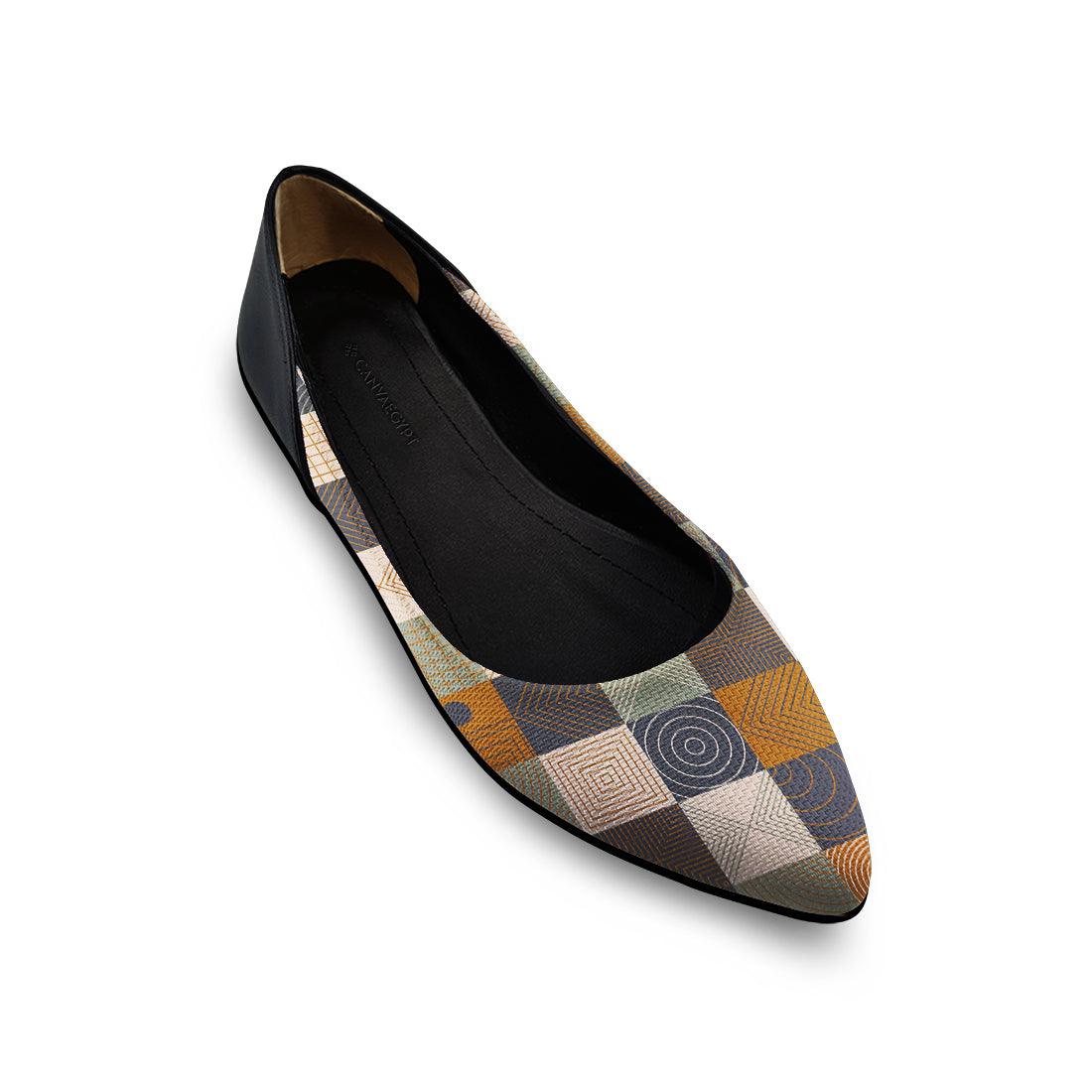 Flat Women's Shoes Blocks - CANVAEGYPT