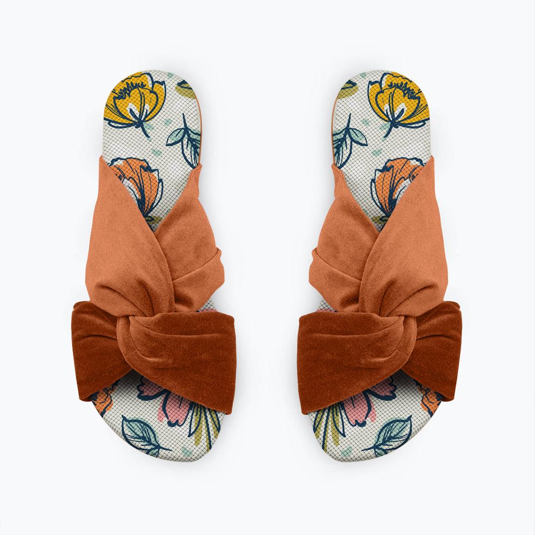 Havana Chappal Flip Flop Flowers - CANVAEGYPT