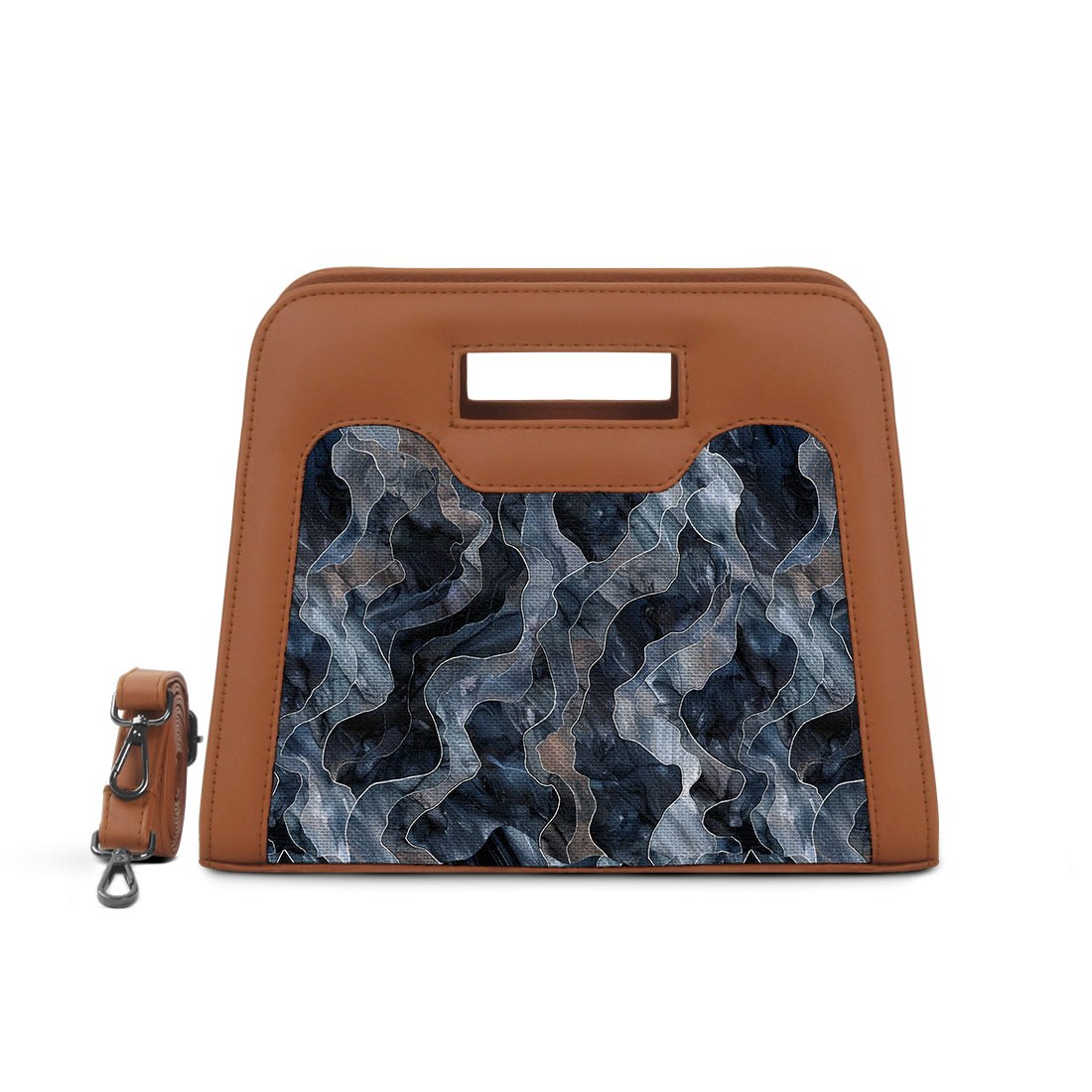 Havana Chic Peek Handbag Dark Watercolor - CANVAEGYPT