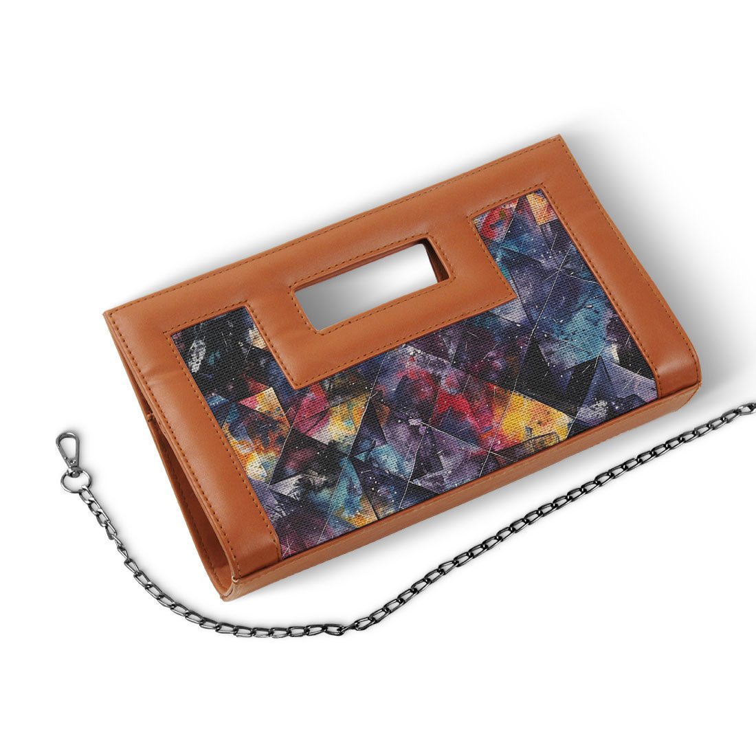 Havana City Sleek Clutch Dark Shapes - CANVAEGYPT