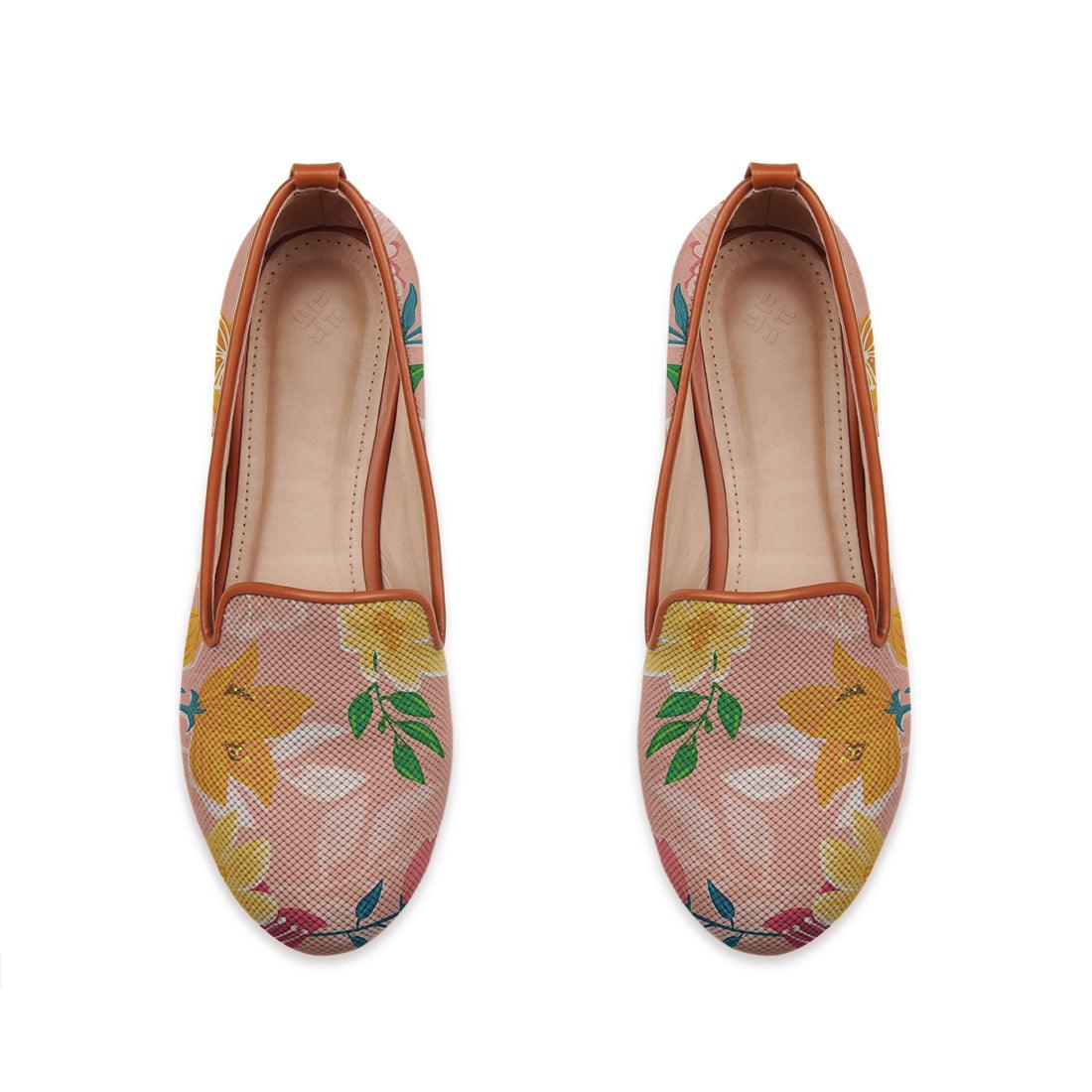 Havana Espadrille Pinky Flowers - CANVAEGYPT