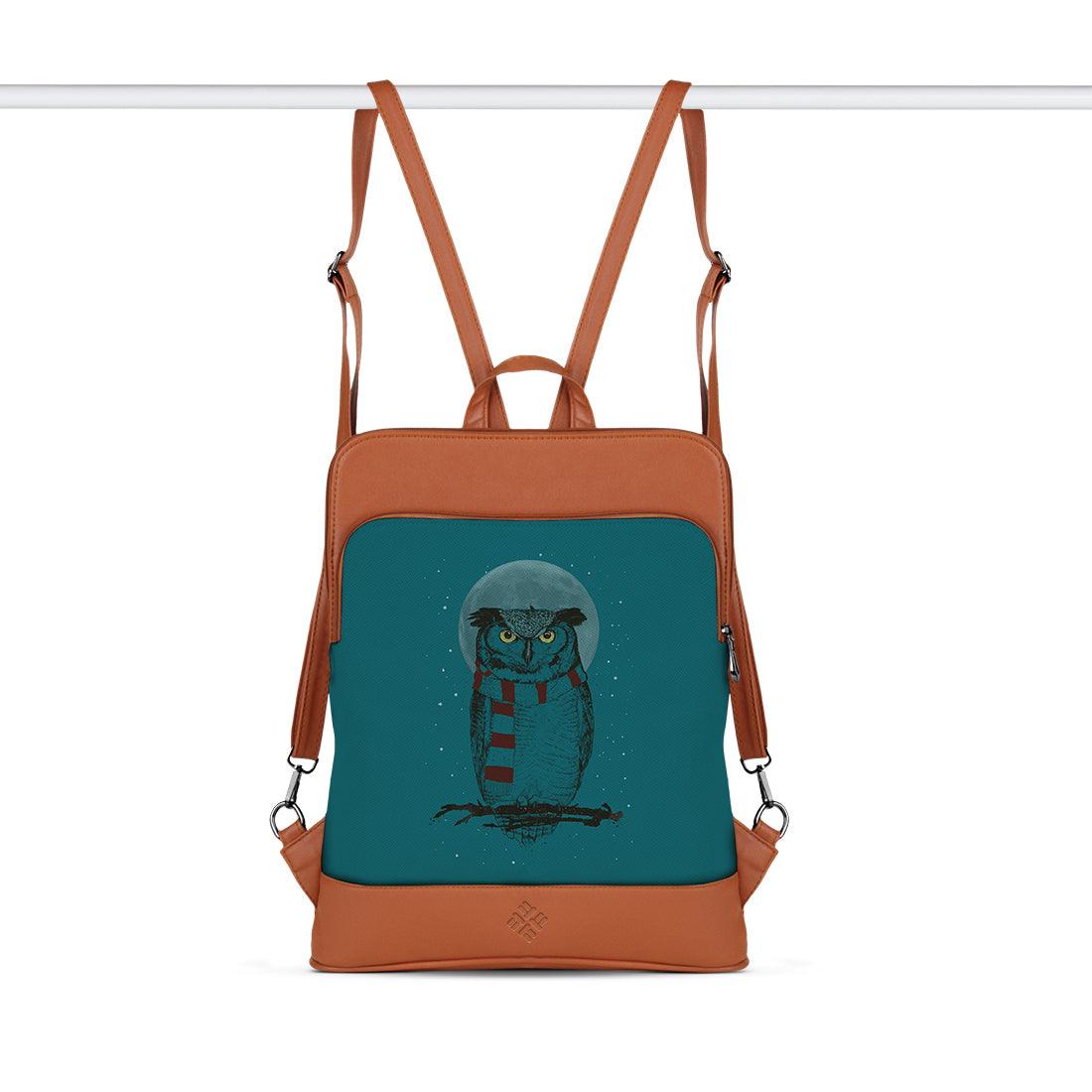 Havana Laptop Backpack Winter Owl - CANVAEGYPT