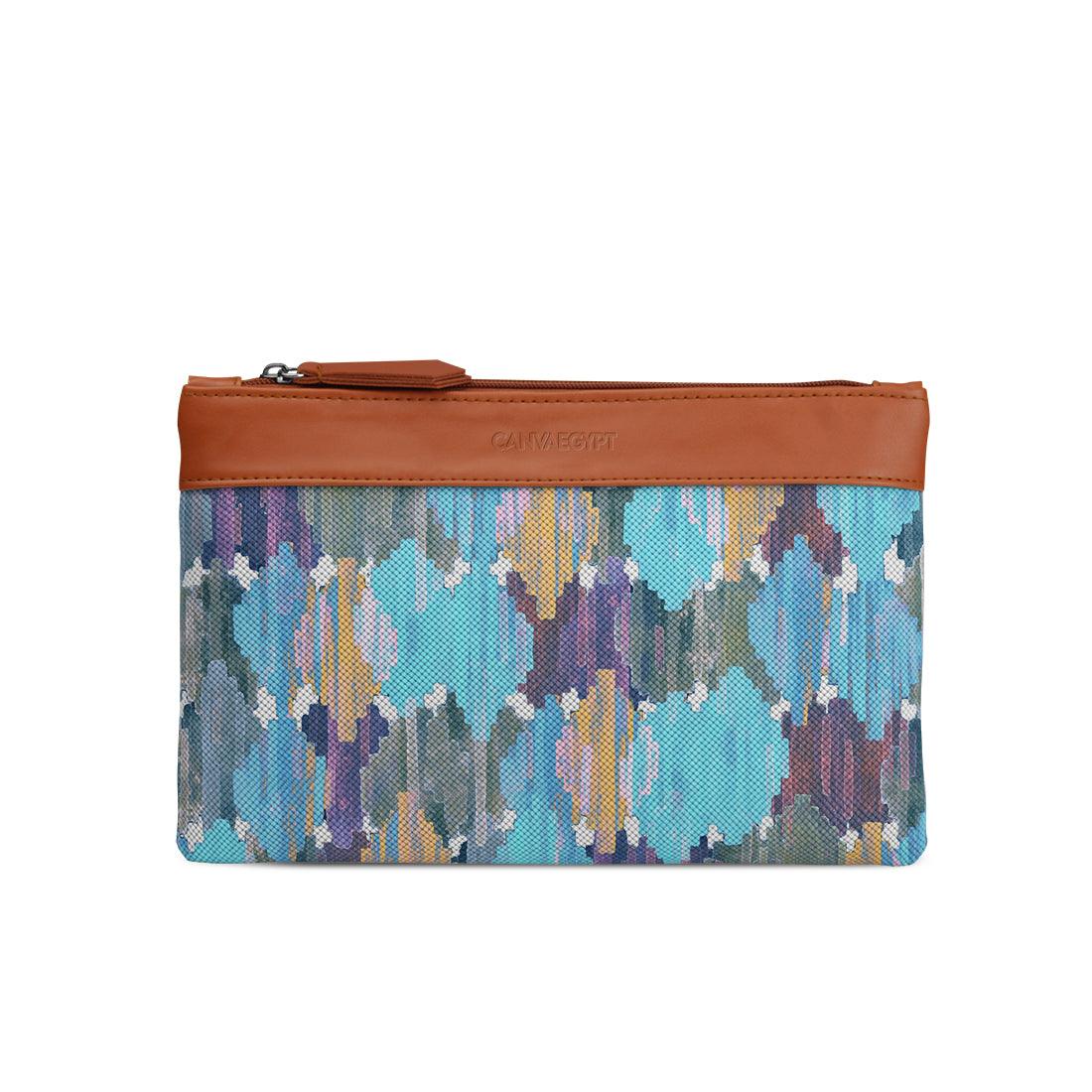 Havana Mixed Pouches Iris ikat - CANVAEGYPT