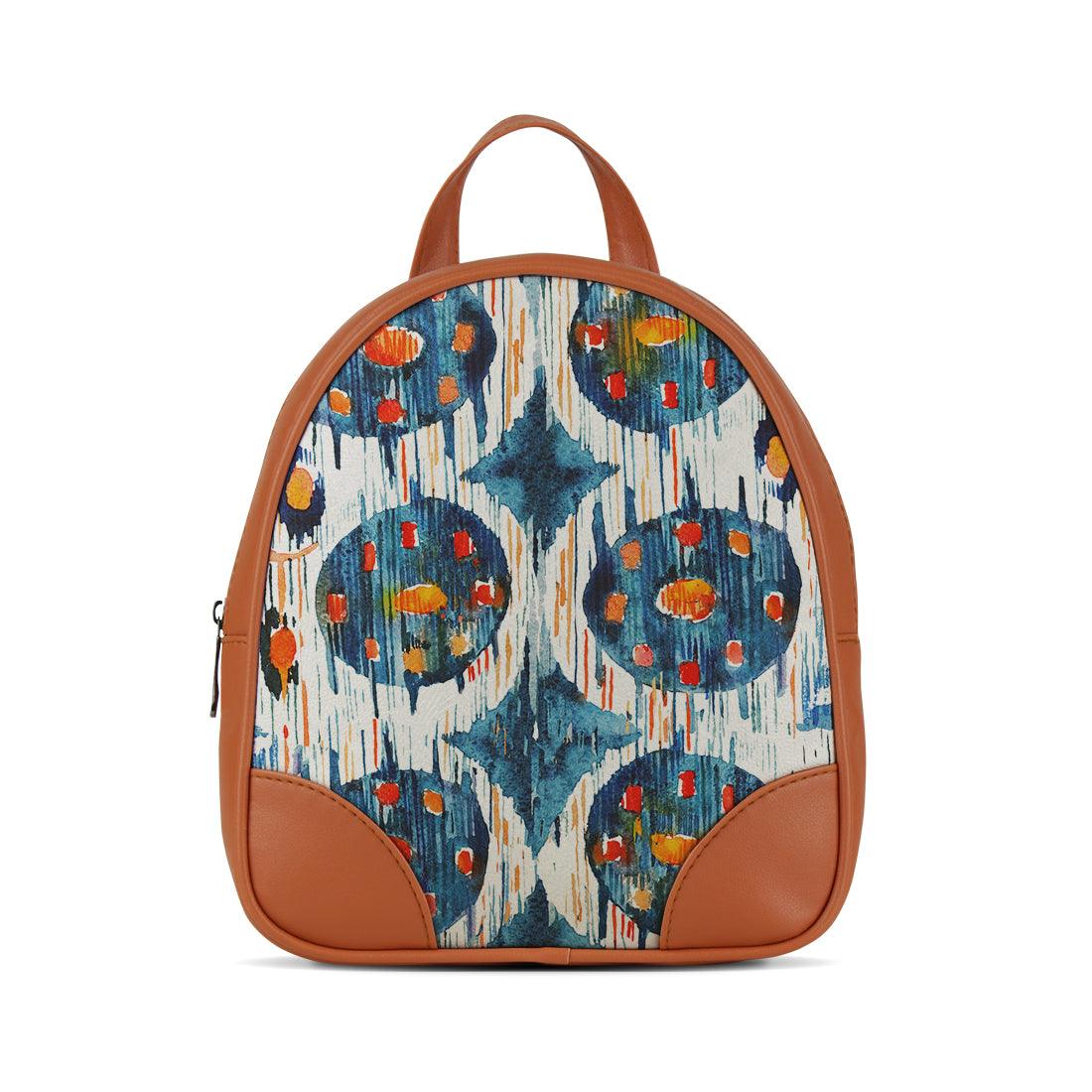 Havana O Mini Backpacks Blue circle - CANVAEGYPT