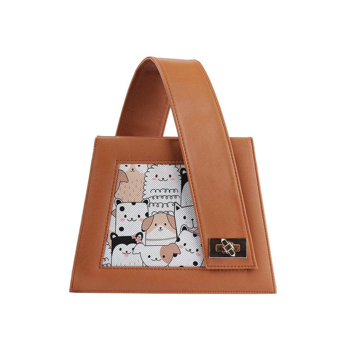 Havana One Handed Bag Cute Pets - CANVAEGYPT