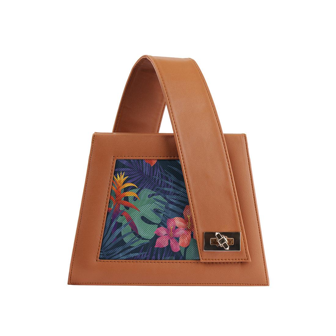 Havana One Handed Bag Dark Floral - CANVAEGYPT