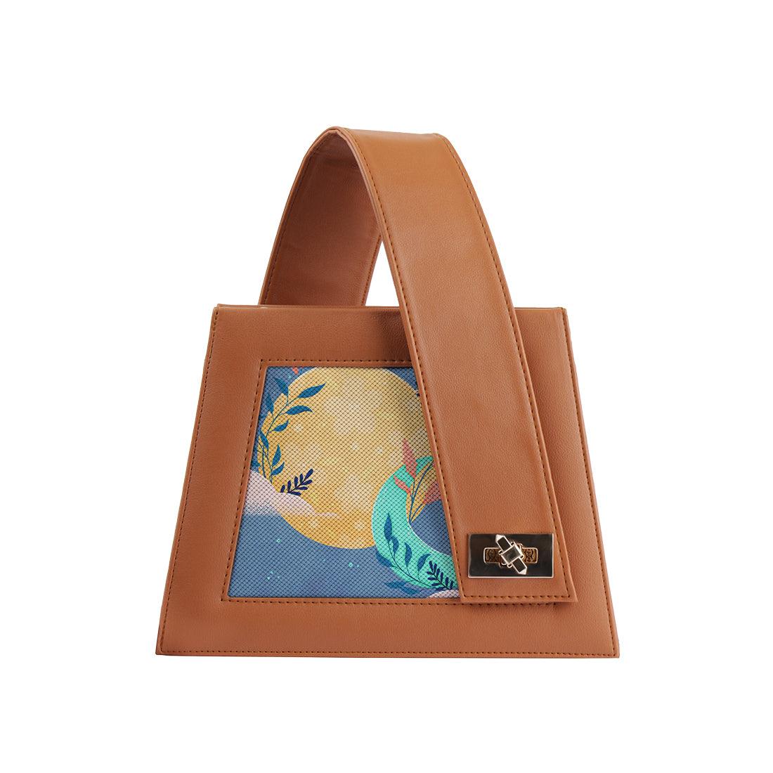 Havana One Handed Bag Floral Sun and Moon - CANVAEGYPT