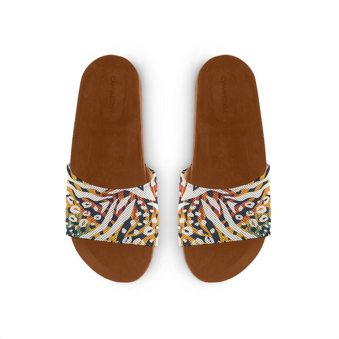 Havana Slide Slipper African - CANVAEGYPT