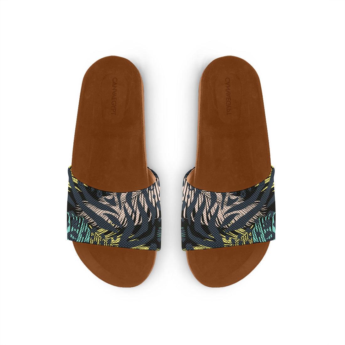 Havana Slide Slipper African Spotted - CANVAEGYPT