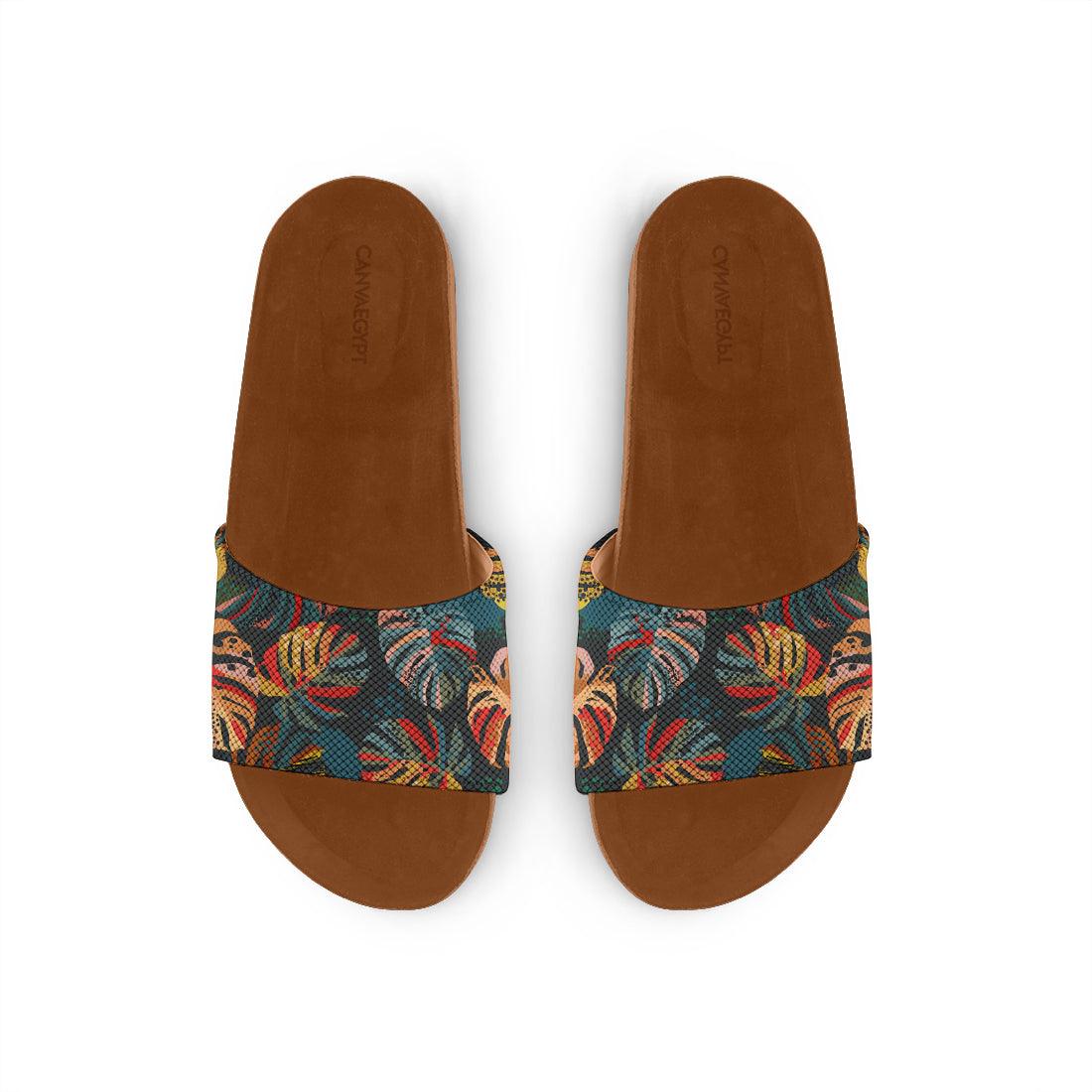 Havana Slide Slipper Big Leafs - CANVAEGYPT