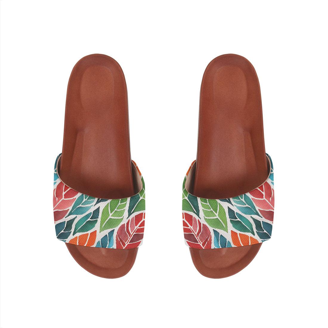 Havana Slide Slipper Bright Leaf - CANVAEGYPT