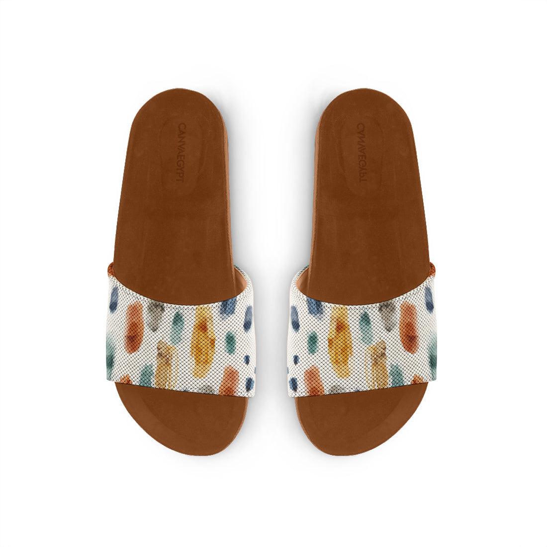 Havana Slide Slipper Brushes Spots - CANVAEGYPT