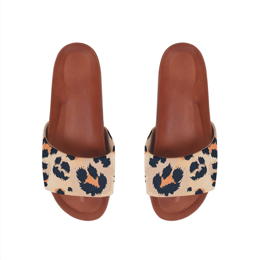 Havana Slide Slipper Cheetah - CANVAEGYPT