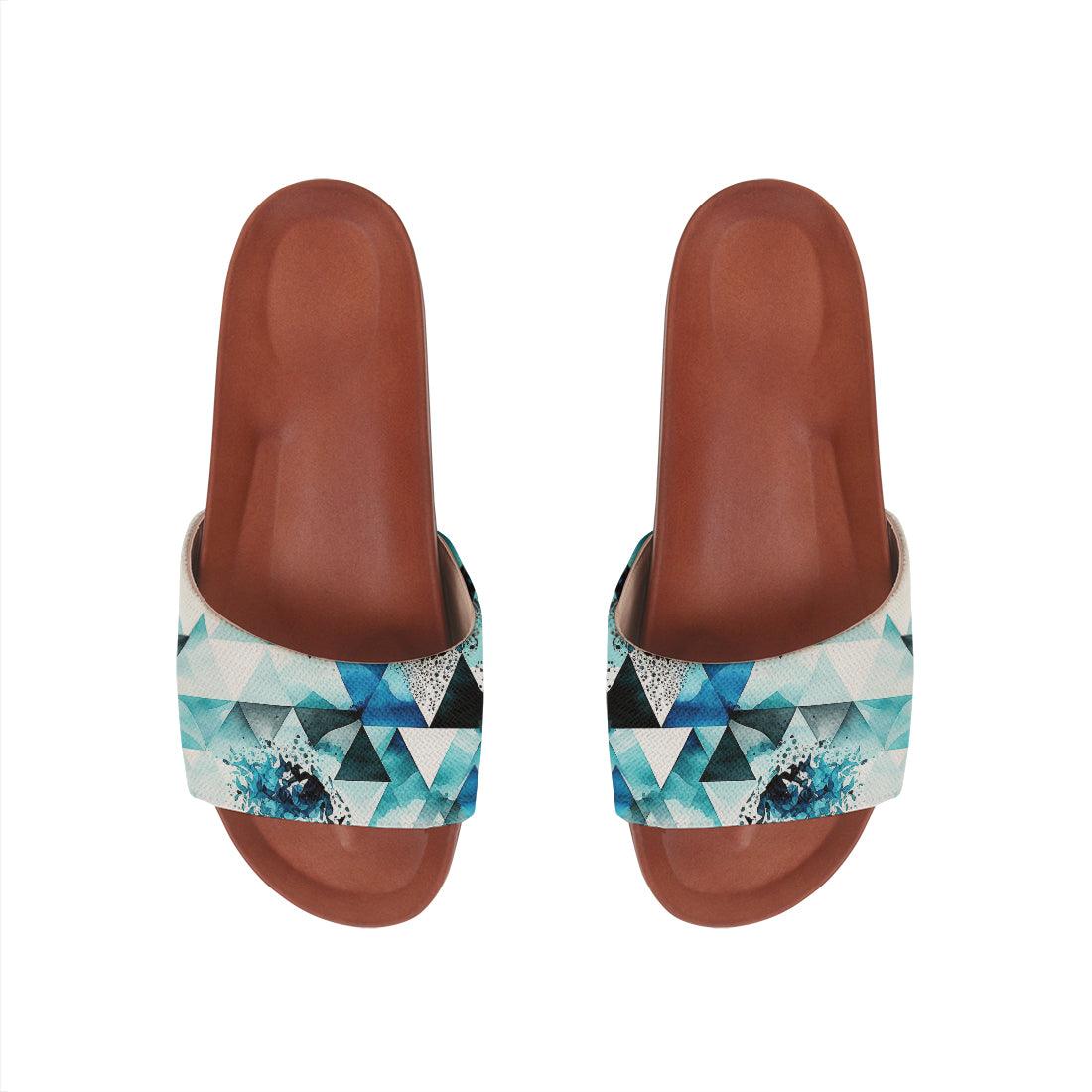 Havana Slide Slipper Ice Triangles - CANVAEGYPT