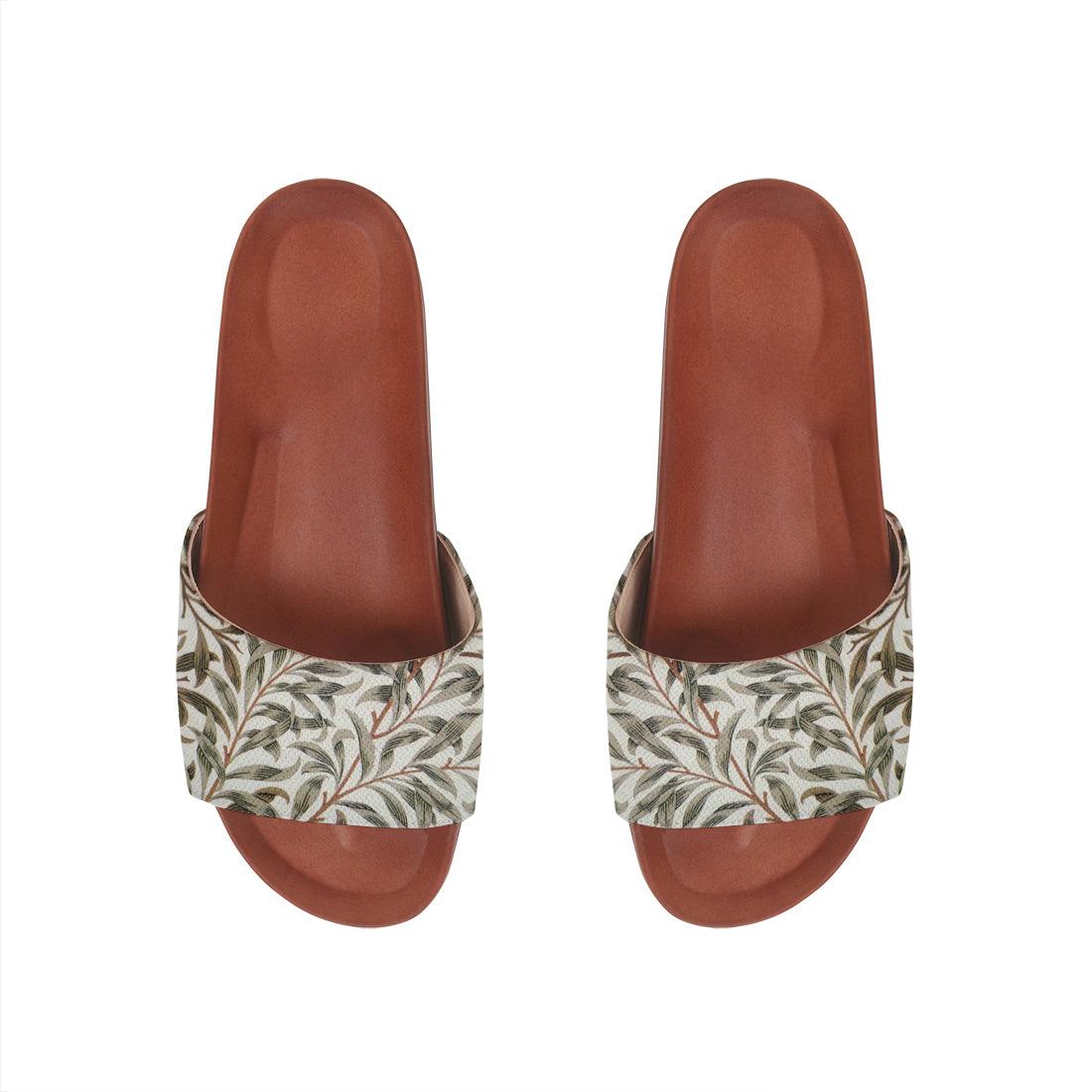 Havana Slide Slipper Leafs Art - CANVAEGYPT