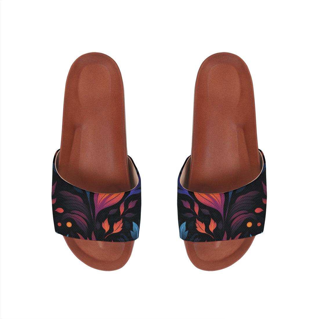 Havana Slide Slipper Nocturnal Blooms - CANVAEGYPT