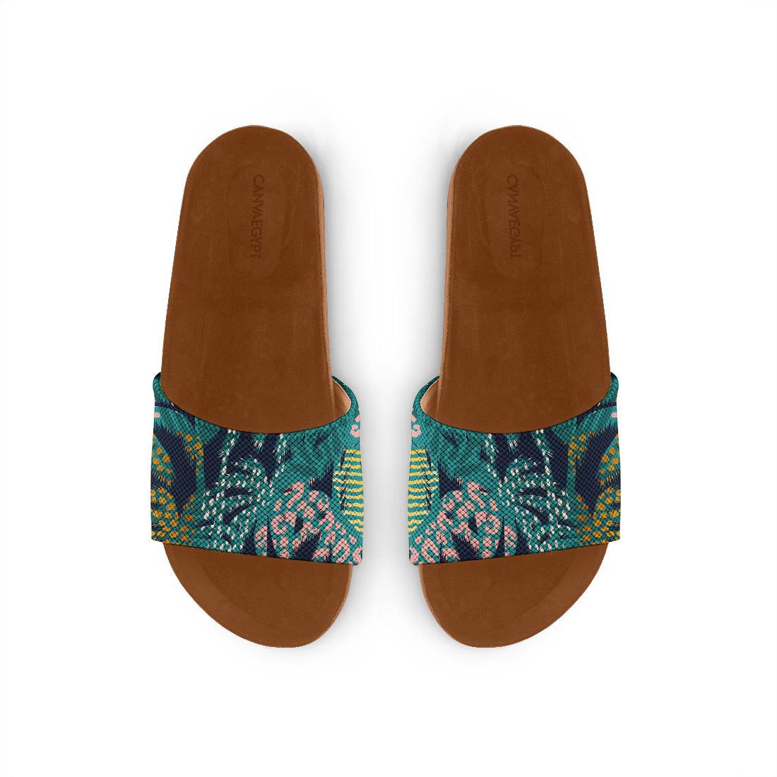 Havana Slide Slipper Palm Art - CANVAEGYPT