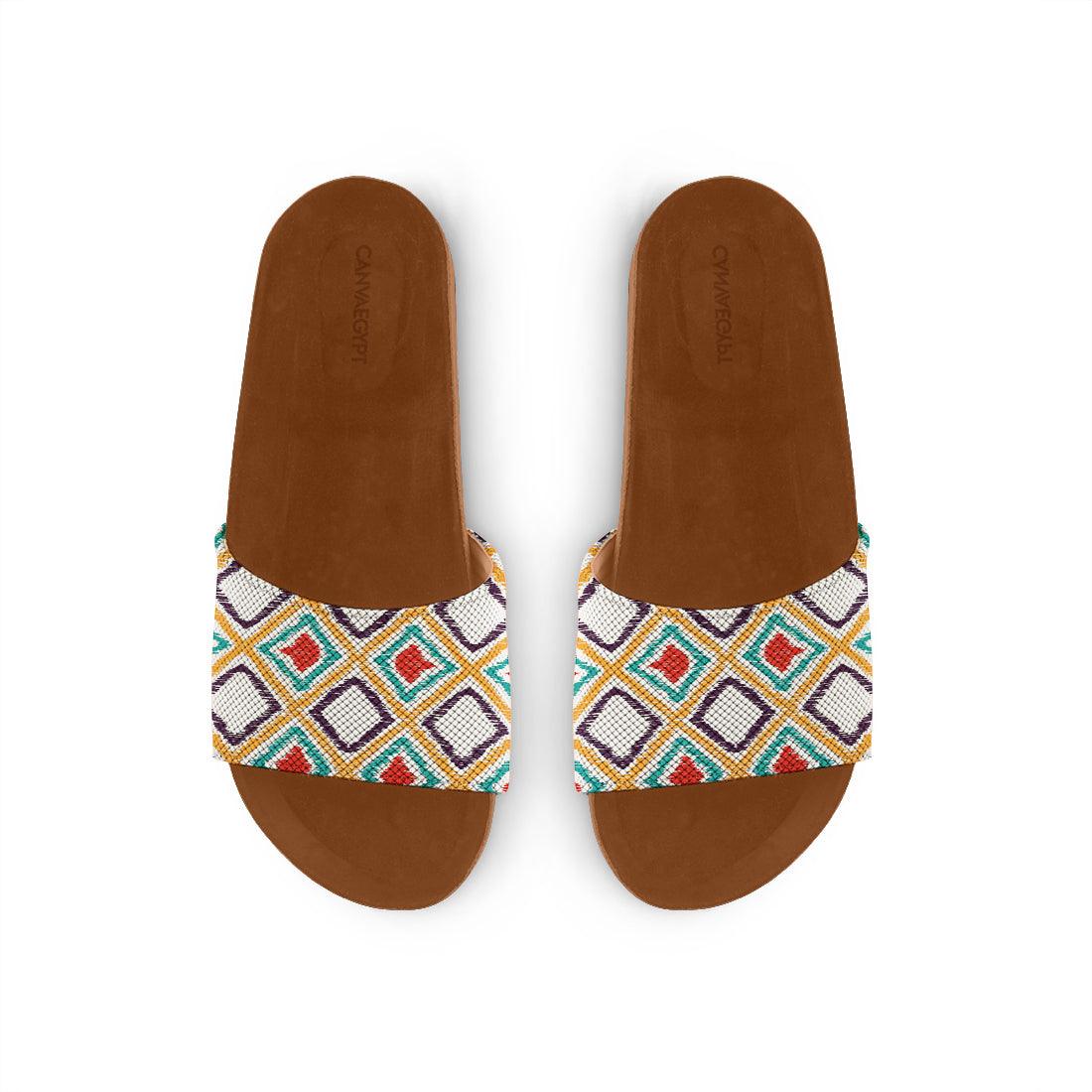 Havana Slide Slipper Pixely - CANVAEGYPT