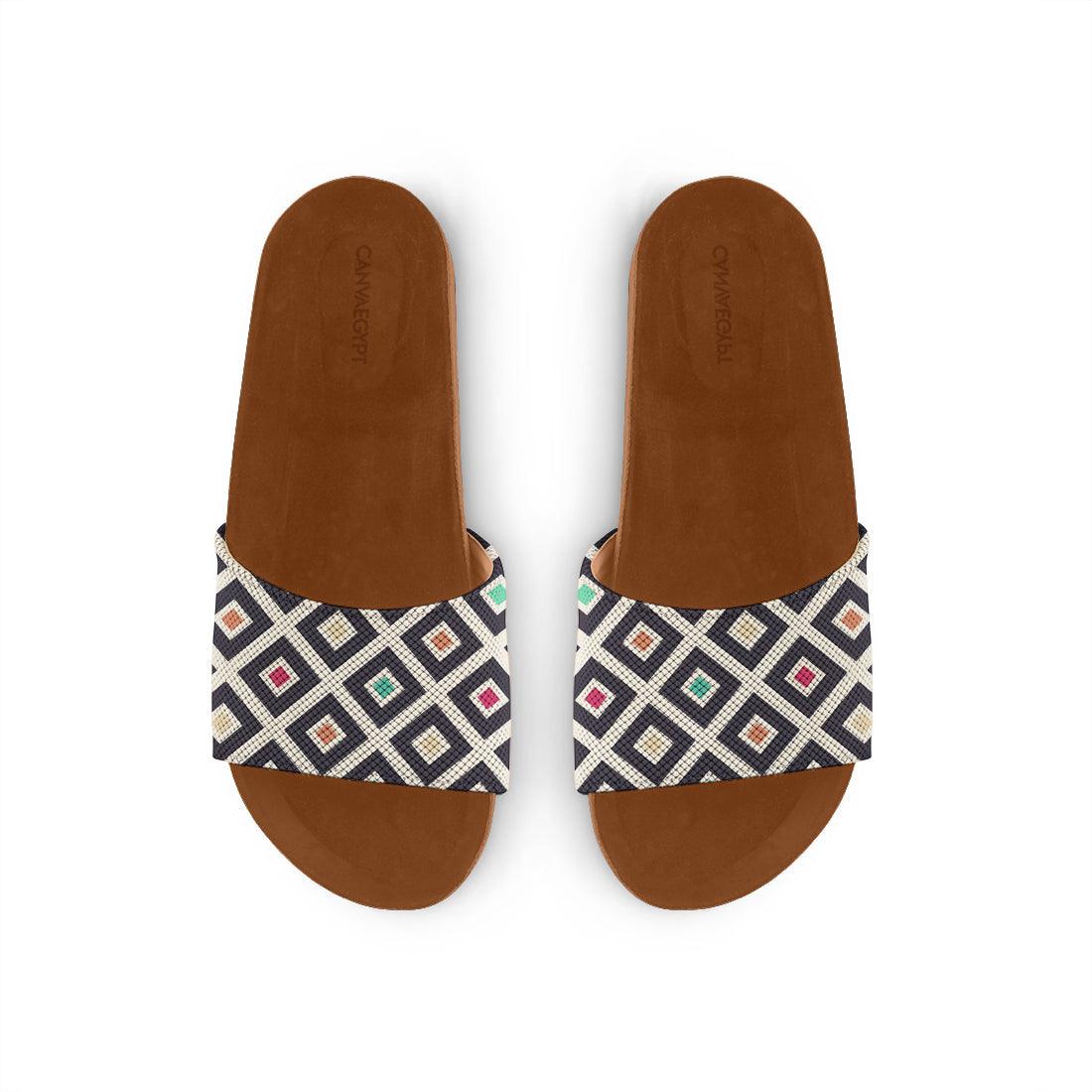 Havana Slide Slipper Polygons - CANVAEGYPT