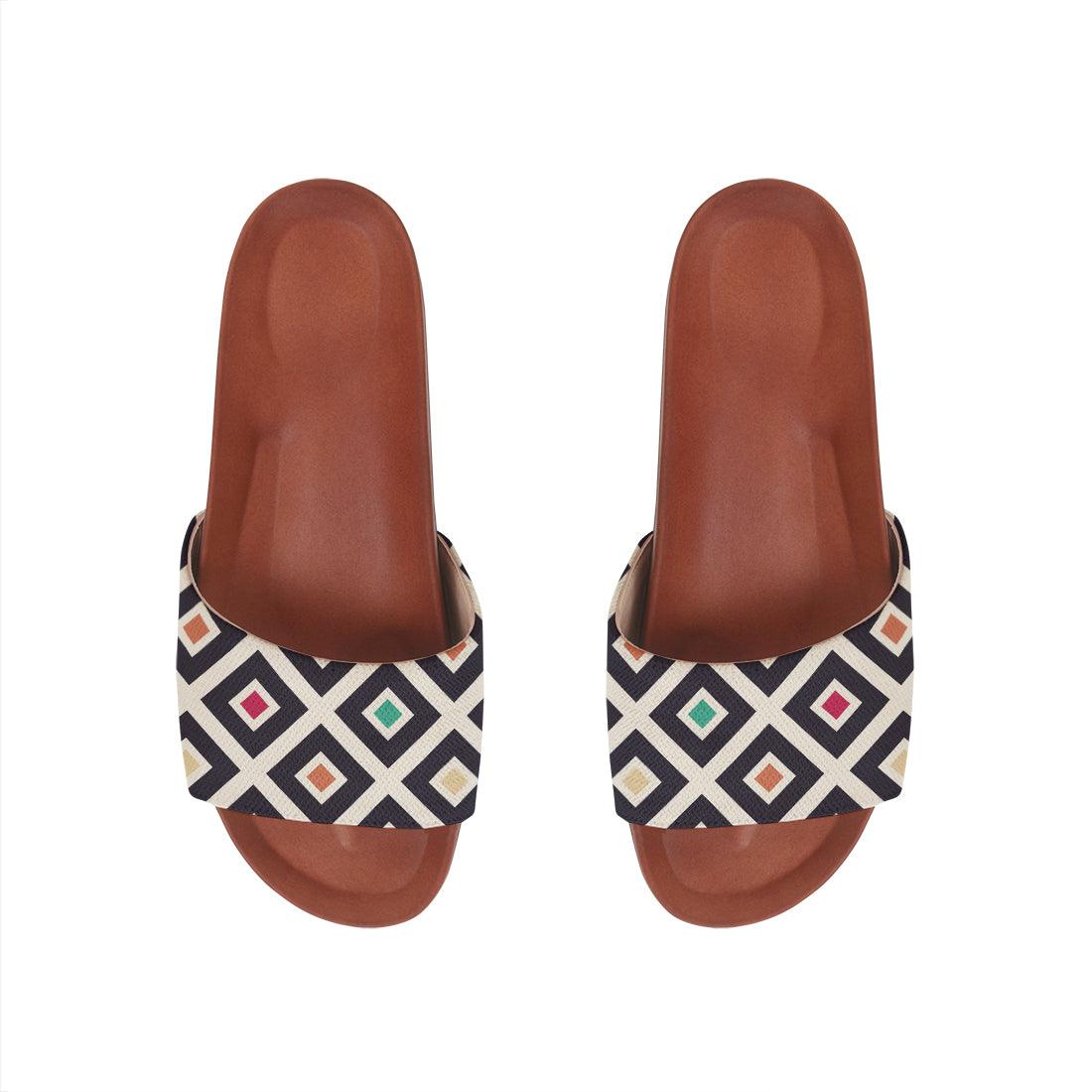 Havana Slide Slipper Polygons - CANVAEGYPT