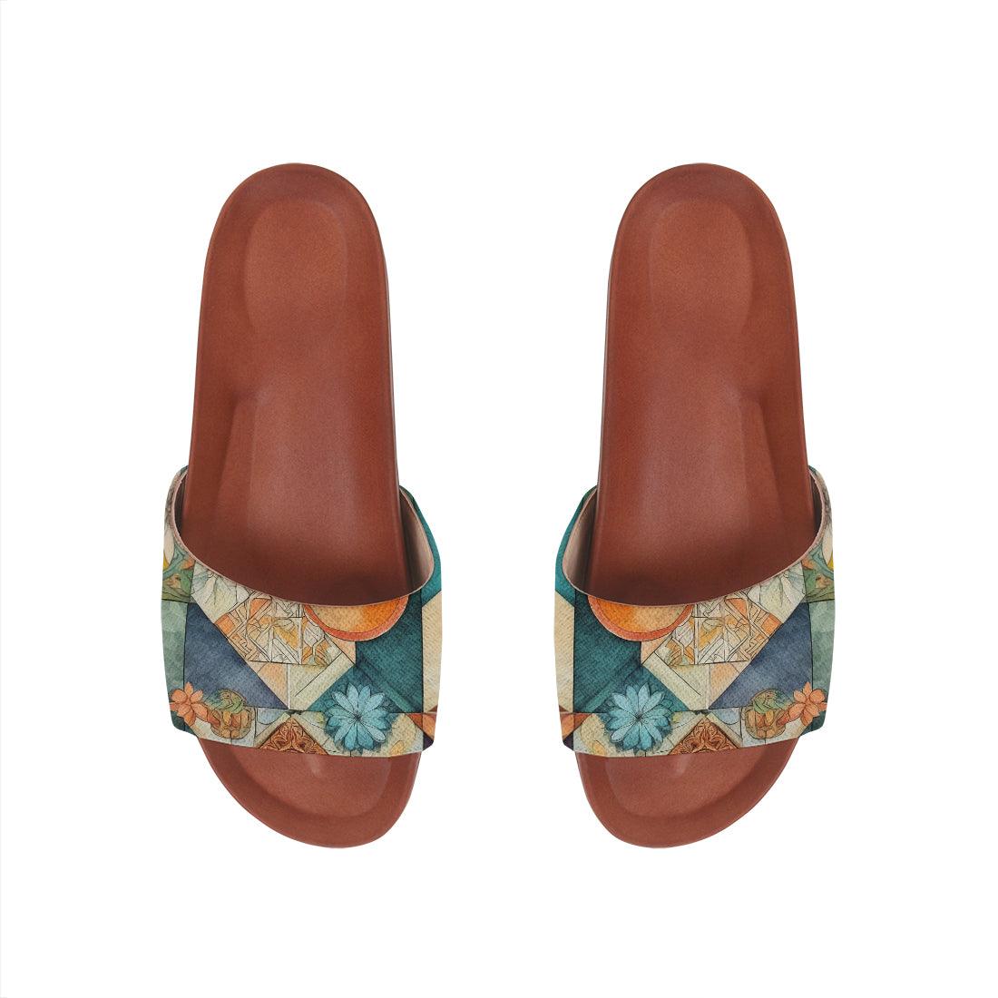 Havana Slide Slipper Random shape - CANVAEGYPT