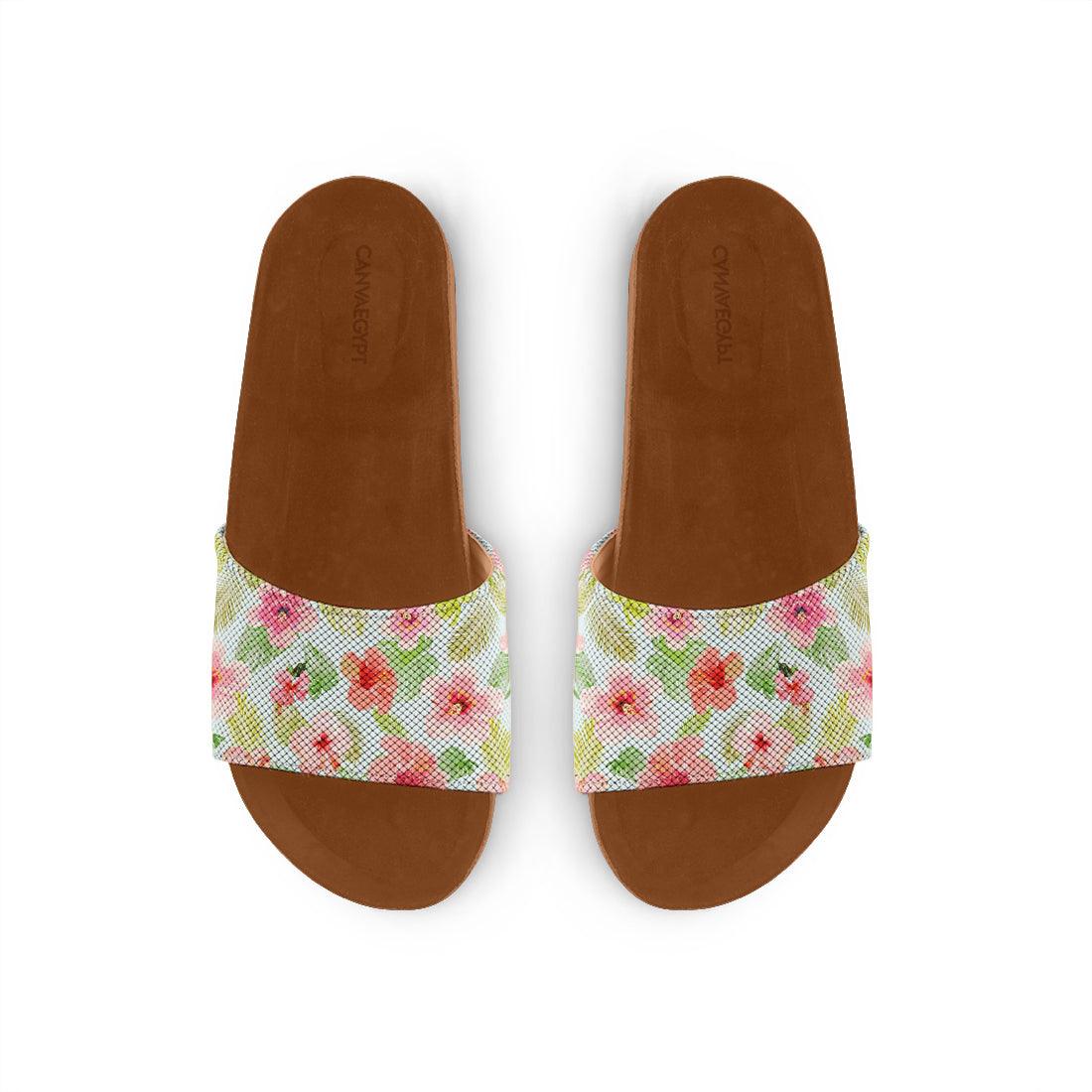 Havana Slide Slipper Roses Flow - CANVAEGYPT