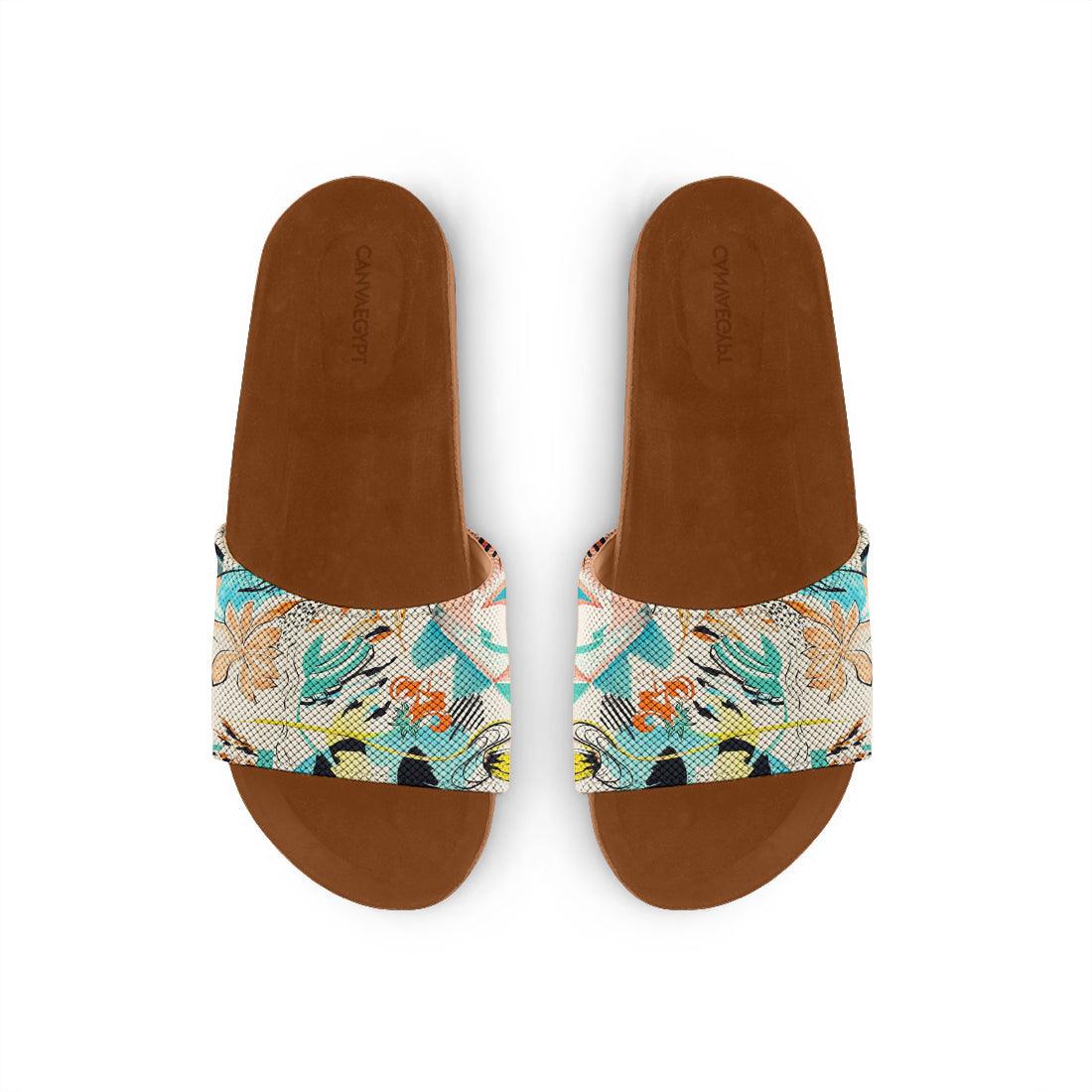 Havana Slide Slipper Summer Abstract - CANVAEGYPT