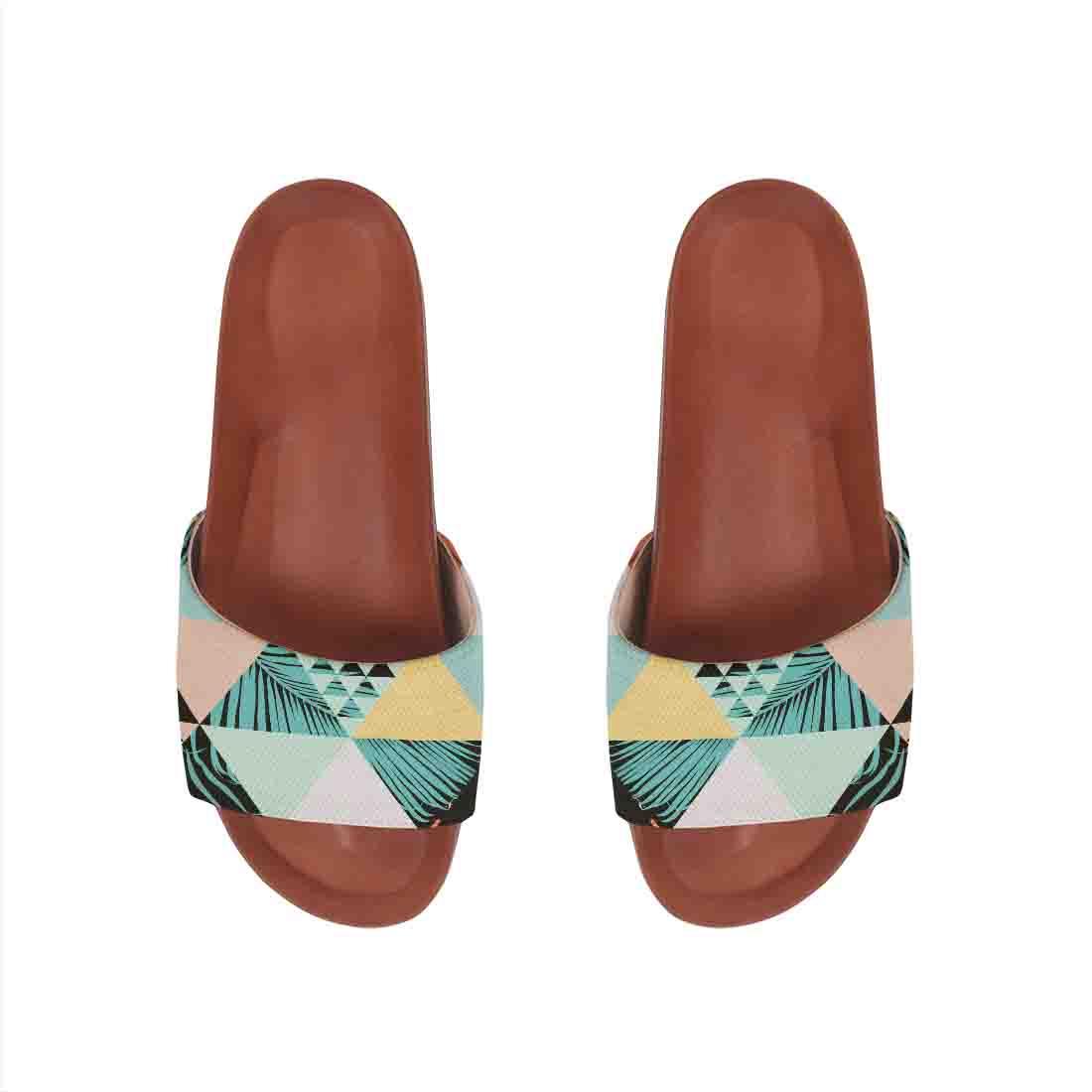 Havana Slide Slipper Summer Triangles - CANVAEGYPT