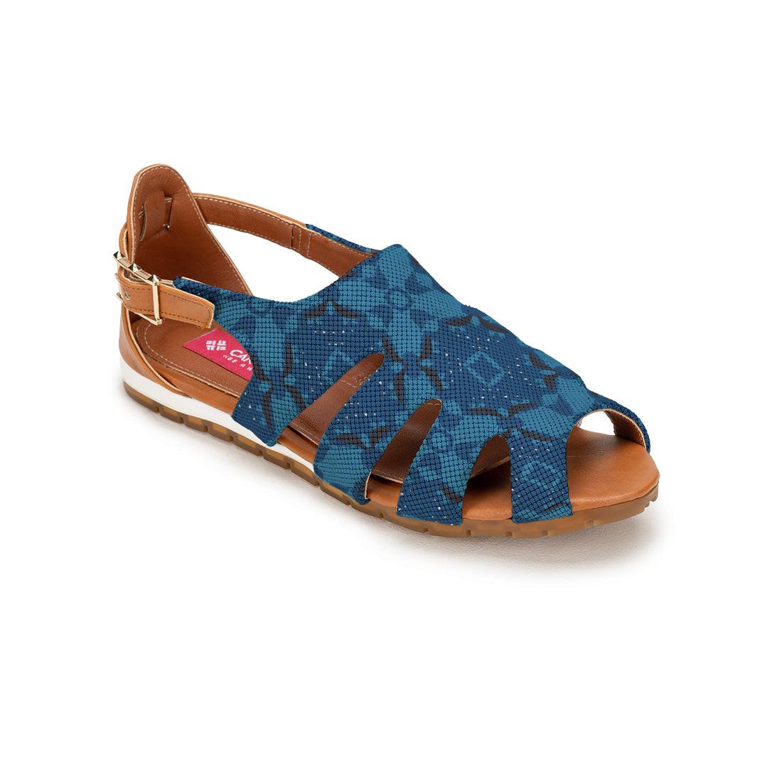 Havana Spider Toe Sandal Blues - CANVAEGYPT