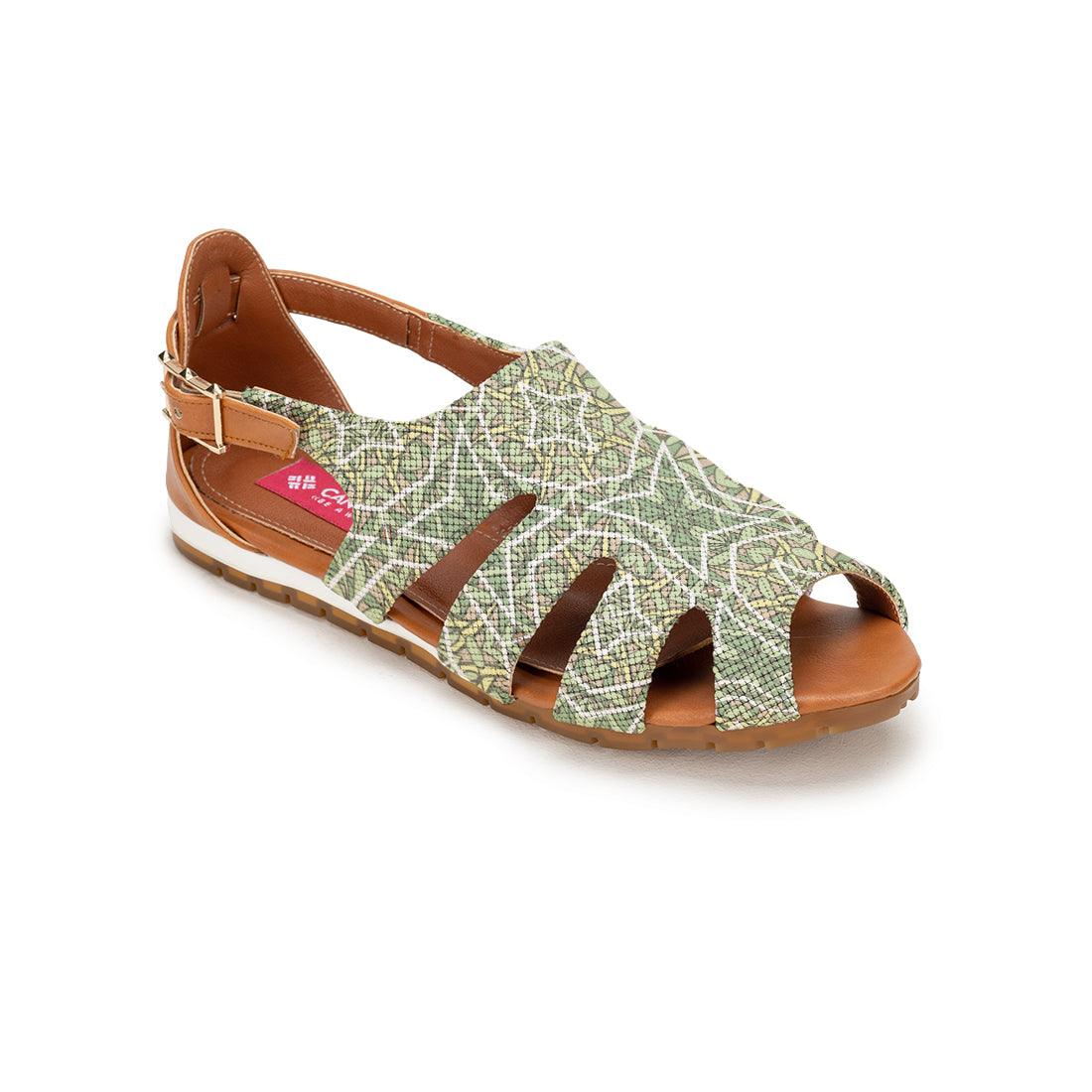 Havana Spider Toe Sandal Greeny - CANVAEGYPT