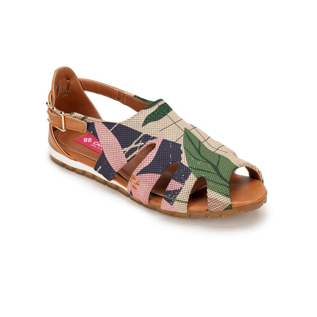 Havana Spider Toe Sandal Leaf - CANVAEGYPT