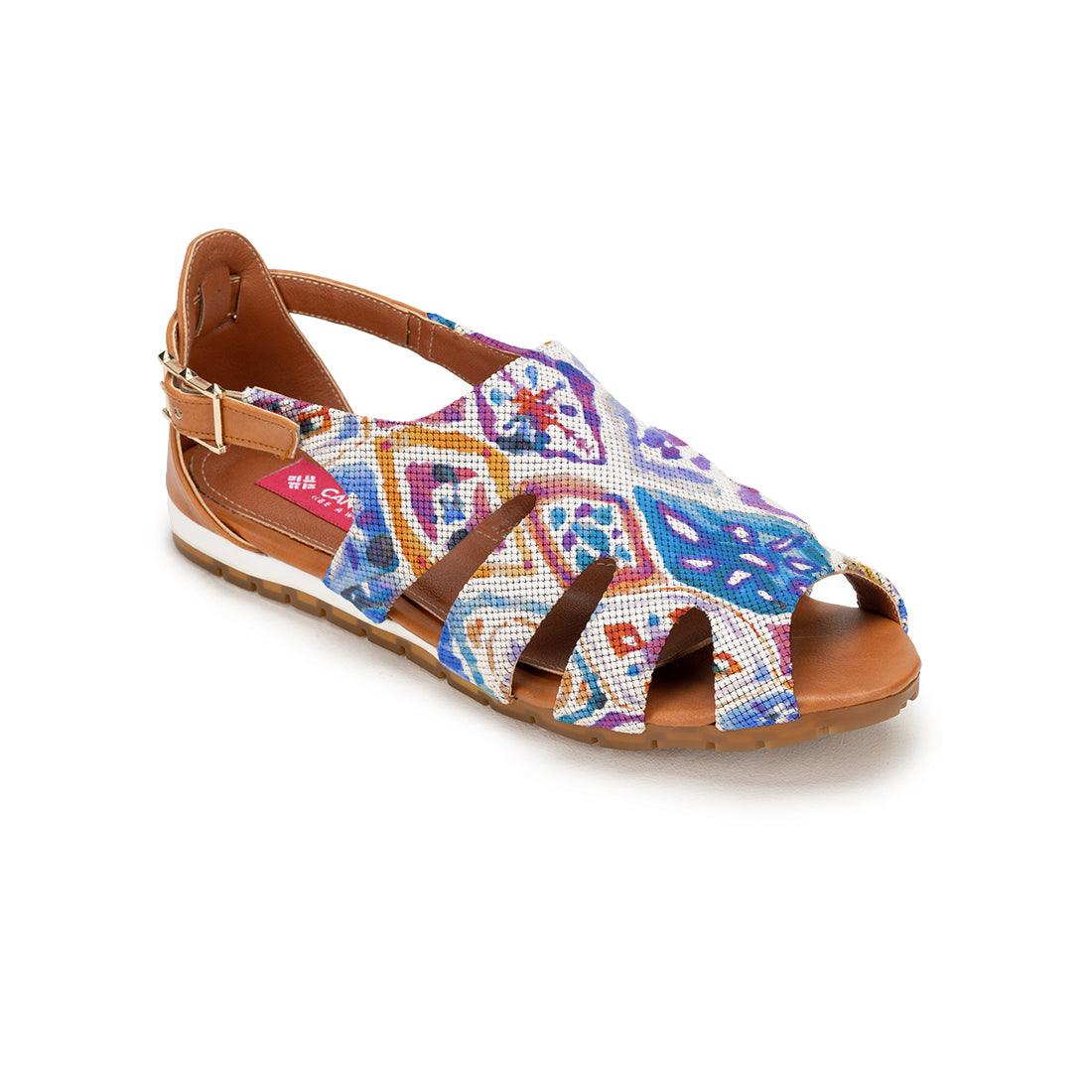 Havana Spider Toe Sandal Mozaic - CANVAEGYPT