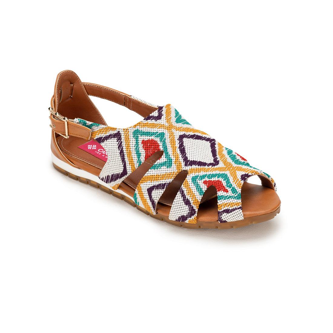 Havana Spider Toe Sandal Pixely - CANVAEGYPT