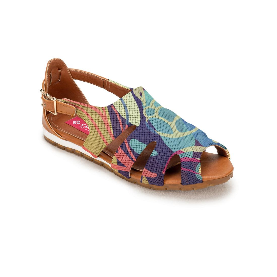 Havana Spider Toe Sandal Sea herbs - CANVAEGYPT